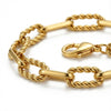 ALB Custom Bold Textured Link Chain Bracelet *Final Sale*