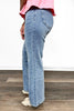 The Tilly by  Ava Lane: *Three Lengths* High-Rise Tummy Control Relaxed Flare Denim