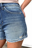 The Lois by Ava Lane High-Rise Tummy Control Denim Shorts Two Lengths