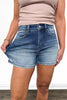 The Lois by Ava Lane High-Rise Tummy Control Denim Shorts Two Lengths