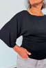 Women's Angel Half Sleeve Cinched Top