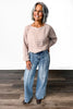 Women's Dolman Sleeve Cable Knit Sweater *Final Sale*