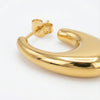 ALB Custom Modern Gold Oval Drop Earrings *Final Sale*