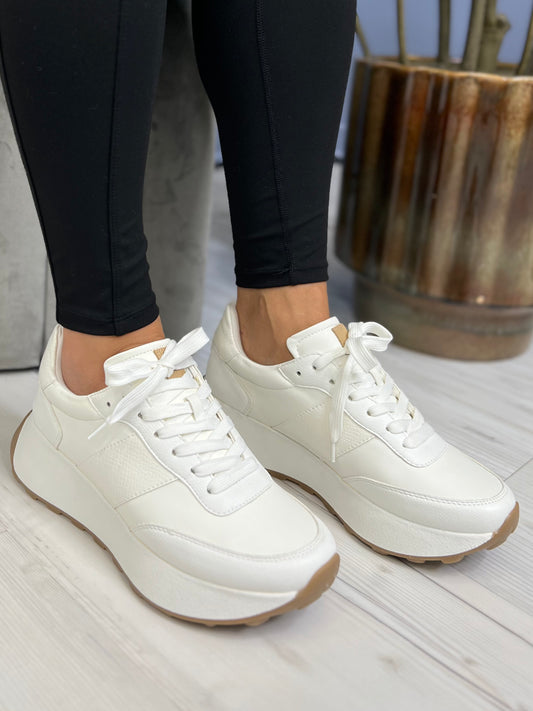 Yellow Box Harrah Women's Lace-Up Sneaker