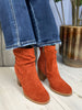 Corky's Last Call Women's Faux Suede Side Zipper Boots