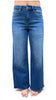 The Isabella Mid-Rise Tummy Control Vintage Wash Straight Leg Jeans