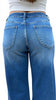 Mid-Rise Tummy Control Vintage Wash Straight Leg Jeans