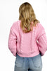 Women's Cable Knit Textured Button Front Cardigan by Ava Lane