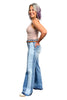 The Leah by Ava Lane High-Rise Tummy Control Wide Leg Jeans in Three Lengths