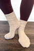ALB Custom Women's Classic Solid Color Crew Socks