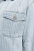 Light Wash Oversized Denim Shacket