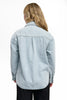 Light Wash Oversized Denim Shacket