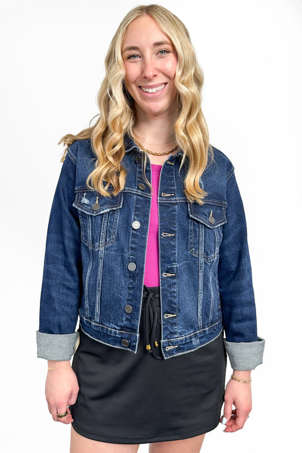Dark Wash Denim Jacket