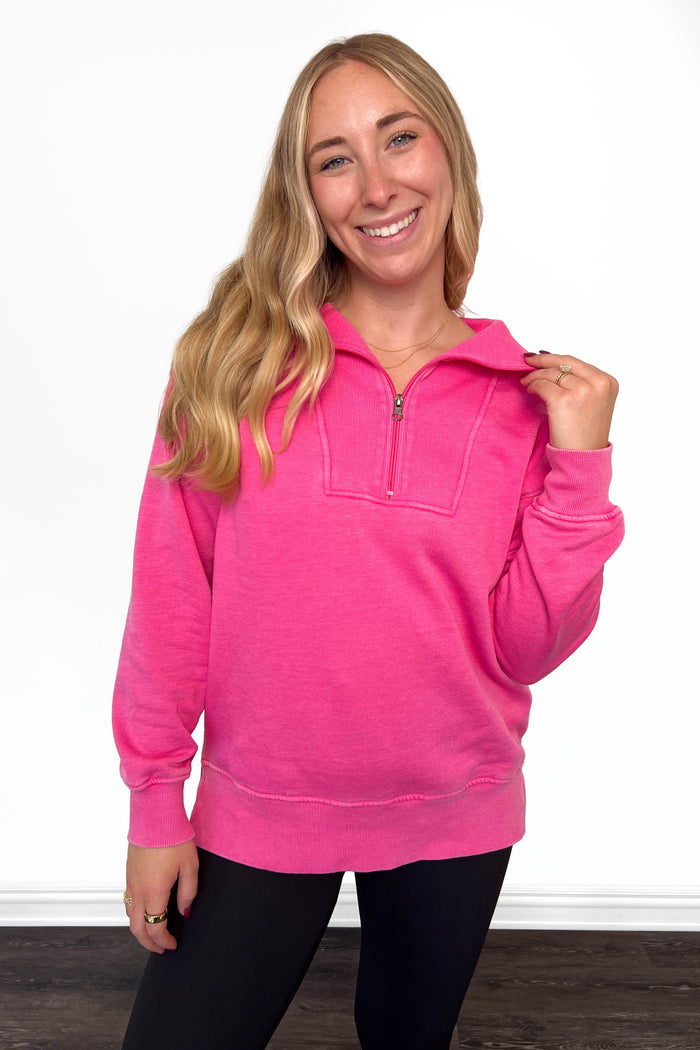 Quarter Zip Pullover