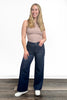 High-Rise Tummy Control Straight Leg Jeans