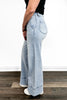 High-Rise Booty Lifting Wide Leg Jeans
