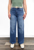 Mid-Rise Tummy Control Vintage Wash Straight Leg Jeans
