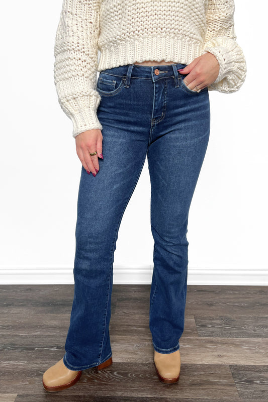 The Giselle from Lovervet High-Rise Tummy Control Bootcut Denim