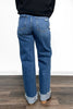 The Naomi from Vervet: Super High-Rise Baggy Wide Leg Denim