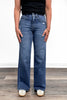 High-Rise Tummy Control Wide Leg Jeans