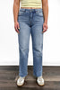 Mid-Rise Tummy Control Vintage Straight Leg Jeans