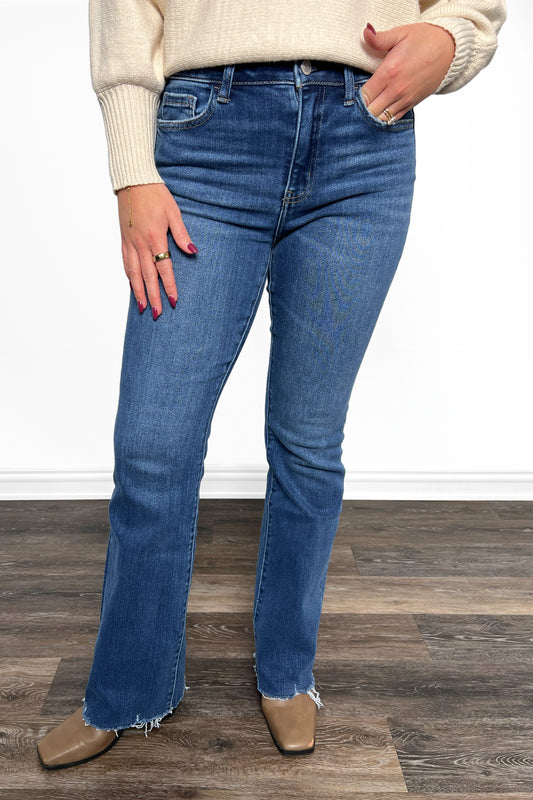 The Christa from Lovervet High-Rise Tummy Control Bootcut Denim