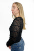 ALB Custom Women's Textured Lace Long Sleeve Top