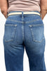 The Darcy Mid-Rise Tummy Control Barrel Jeans