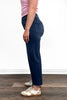 The Raya High-Rise Tummy Control Raw Hem Wide Leg Jeans