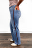 The Hattie Mid-Rise Tummy Control Relaxed Straight Leg Jeans