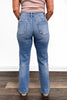 The Hattie Mid-Rise Tummy Control Relaxed Straight Leg Jeans