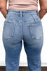 The Hattie Mid-Rise Tummy Control Relaxed Straight Leg Jeans