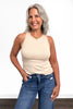 ALB Custom Women's Layering Built in Bra Tank Top