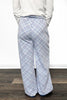 ALB Custom Women's Plaid Print Wide Leg Pants *Two Lengths*