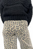 The Zola from Risen: Mid-Rise Wide Leg Leopard Print Denim