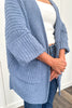 Women's Textured Long Cuffed Sleeve Cardigan *Final Sale*