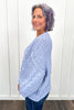 Women's Cozy Twisted Knit Chenille Sweater