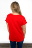 Women's Modern Ribbed Short Sleeve Top