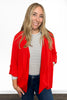 Women's Relaxed Open Front Blazer