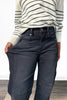 The Elise from Risen: High-Rise Crop Barrel Cuffed Denim
