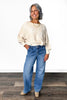 The Kelsey from Risen: High-Rise Pleated Slouchy Wide Leg Denim