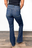 The Susan from Risen: High-Rise Tummy Control Flare Denim *Final Sale*