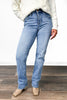 The Carrie from Risen: High-Rise Tummy Control Straight Leg Denim