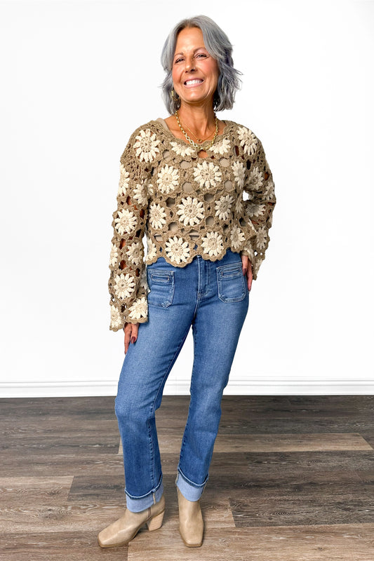 The Gracelynn from Risen: High-Rise Ankle Slim Straight Leg Denim