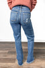 The Eloise From Risen: High-Rise Tummy Control Long Straight Leg Denim