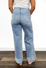 The Tarin by Ava Lane: *Three Lengths* High-Rise Tummy Control Cuffed Wide Leg Denim