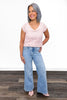 The Romy by Ava Lane: *Three Lengths* High-Rise Tummy Control Wide Leg Denim