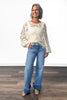 The Franki from Lovervet: High-Rise A Line Wide Leg Denim