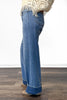 The Franki from Lovervet: High-Rise A Line Wide Leg Denim