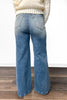 The Shay from Saige: High-Rise Super Wide Leg Denim